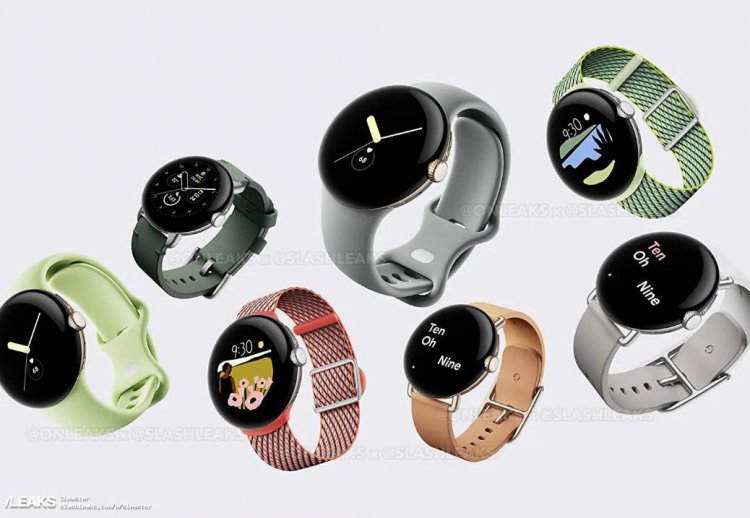 Pixel Watch Renders Reveal All Colour Options and Design