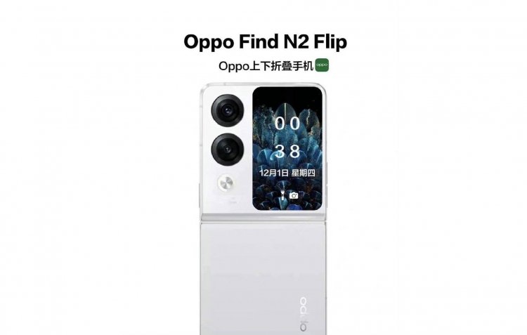 OPPO Find N2 Flip Design Render Surfaces Ahead of December Launch Based on Leaked Video