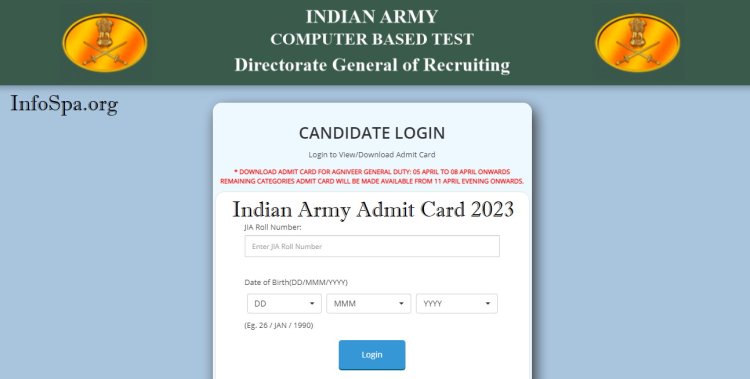 Indian Army Admit Card 2023: Army Agniveer Admit Card 2023 Kab Aayega